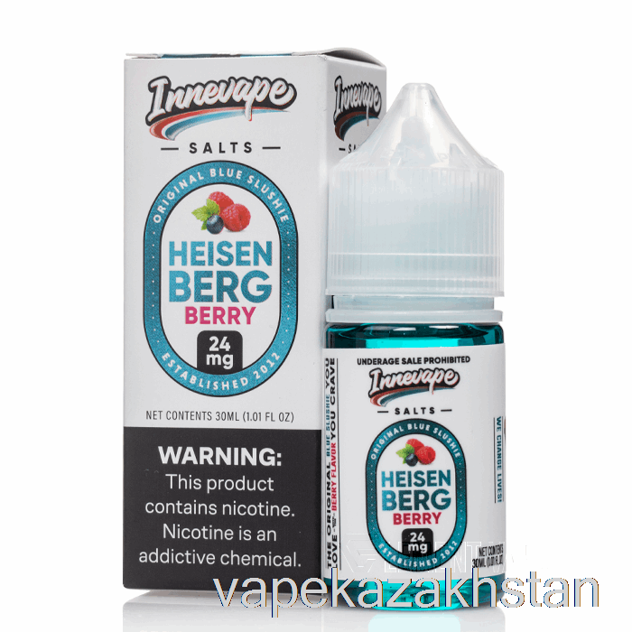 Vape Kazakhstan Heisenberg Berry - Innevape Salts - 30mL 24mg